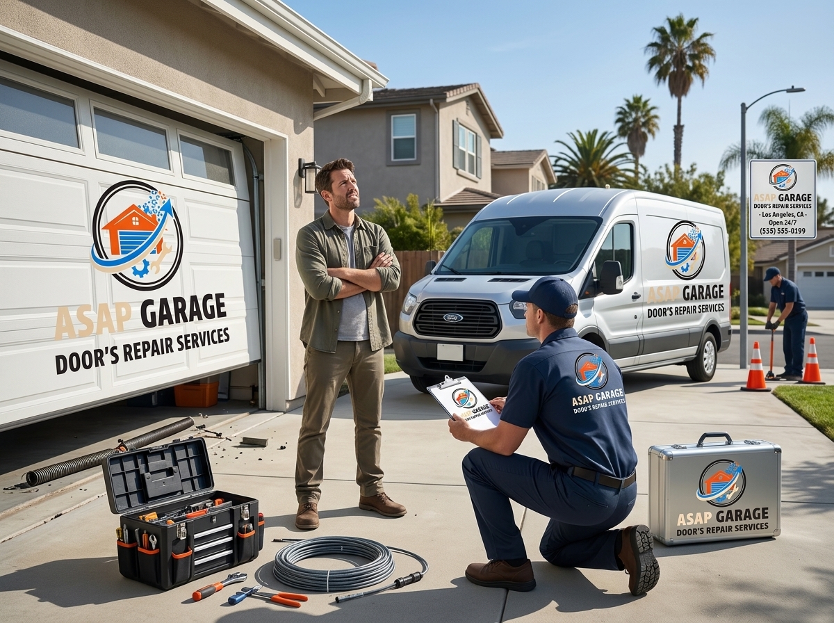 Garage Door Won't Open in Los Angeles