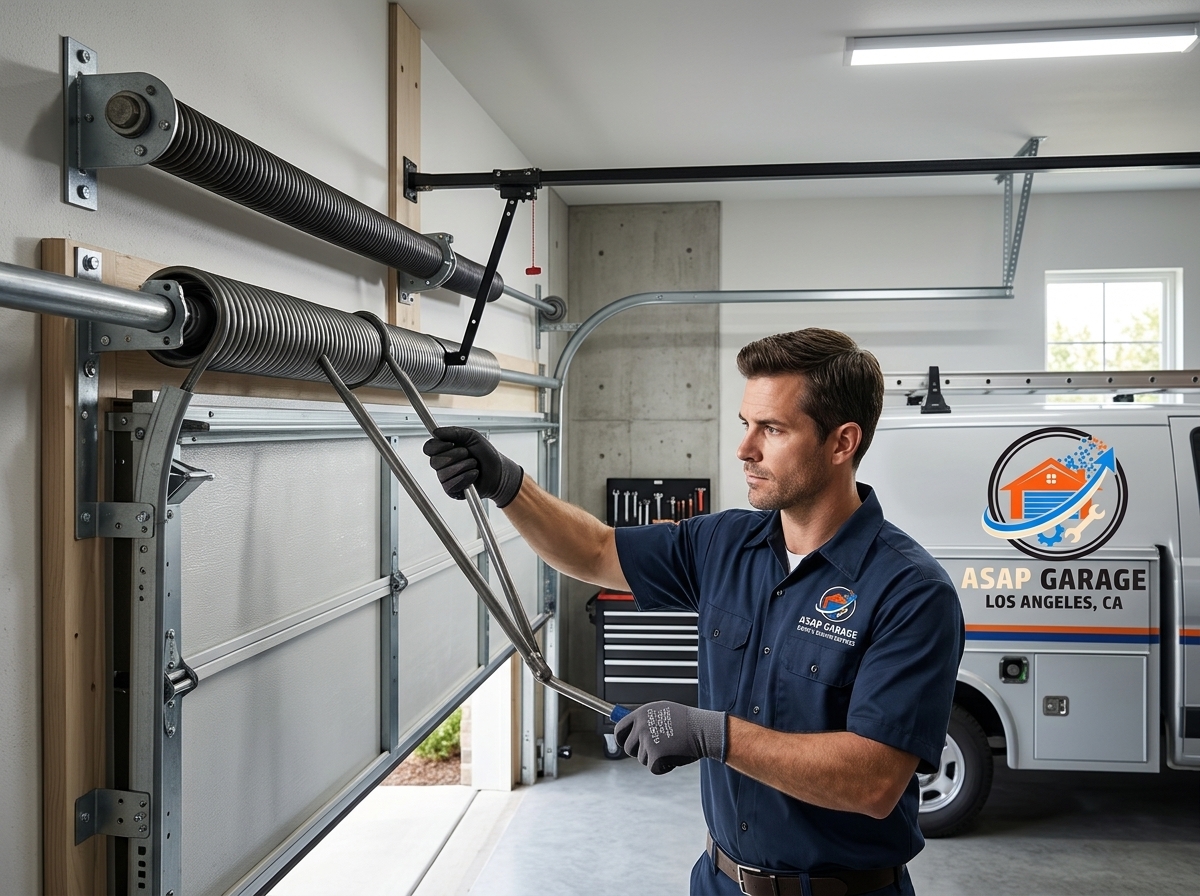 Garage Door Spring Replacement Los Angeles